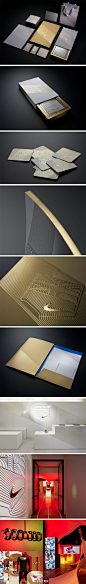 2012伦敦奥运会Nike零售商物料设计，纽约设计师 Darrin Crescenzi 作品 http://t.cn/zjXT5hr