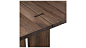 Monarch 92" Shiitake Dining Table - Image 10 of 13