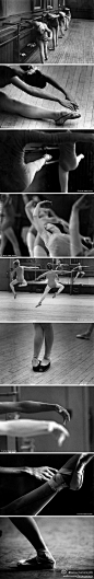 《纽约芭蕾舞团》，摄影：ERNST HAAS。