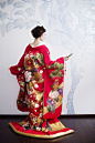 ilo-uchikake: robe style Japanese wedding kimono