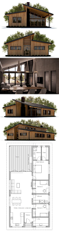 Small House Plan - House Plan CH319: