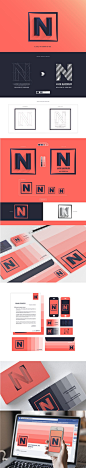 Brand Identity Re-design by Luis Namnum, via Behance