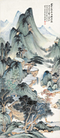 Zhang Daqian (Chinese: 1888-1983) - Huayang Celestial Hall: 