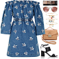 A fashion look from May 2016 featuring mini dress, black sandals and satchel handbags. Browse and shop related looks.