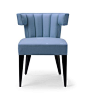 THE ISABELLA DINING CHAIR 03..Height: 765    Width: 520     Depth: 510