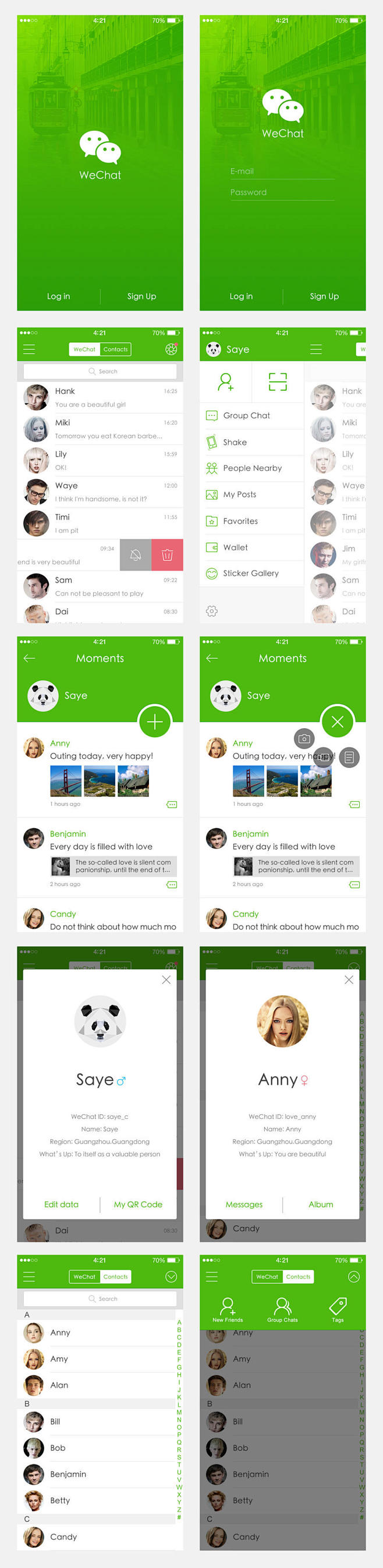 WeChat App Concept D...