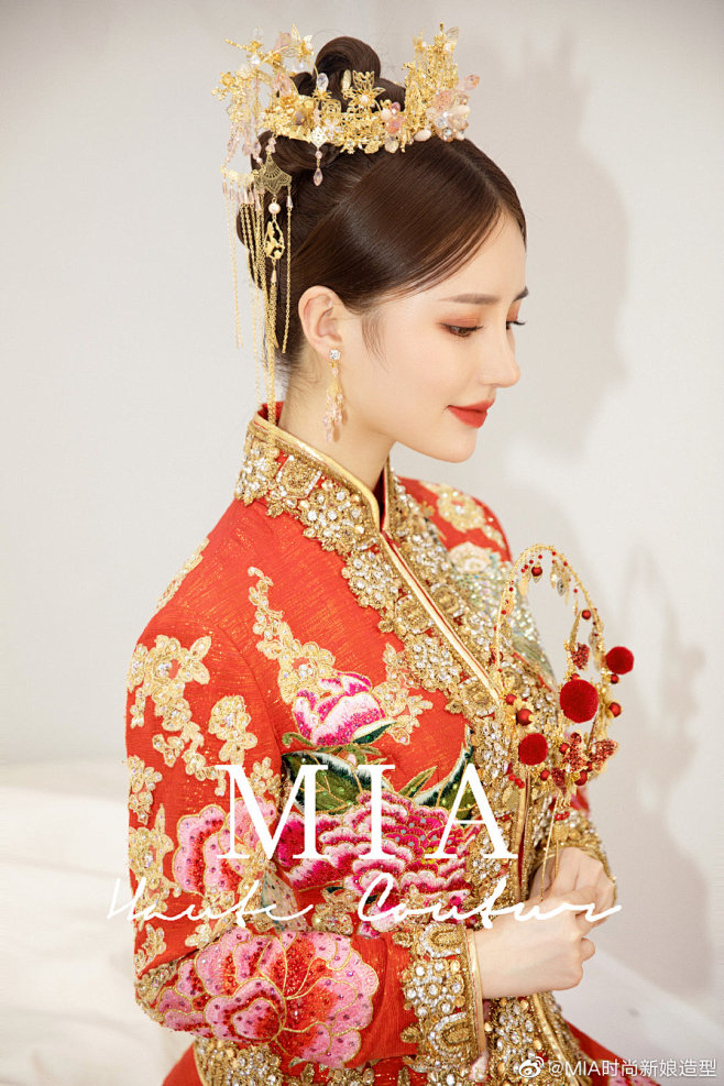 中式婚纱