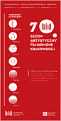 Visual Identity of the Kraków Philharmonic 2014/15 : We created new visual identity system for the Kraków philharmonic. Starting from the logo for the 70th philharmonic season, to creating the system that was supposed to help with recognizing the institut