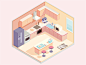 Isometric kitchen