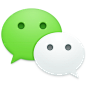WeChat for Mac OS X #App# #icon# #图标# #Logo# #扁平# 采集@GrayKam