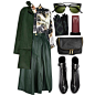 A fashion look from January 2014 featuring green skirt, MANGO and black boots. Browse and shop related looks.