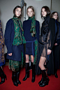 Sacai - Fall 2014 Ready-to-Wear Collection Backstage