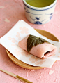 Japanese sweets - sakura mochi