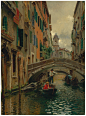 鲁本斯·桑托罗意大利画家Rubens <wbr>Santoro <wbr>(Italian, <wbr>1859–1942)