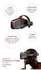 UCVR增强虚拟现实VR眼镜头戴式3D运动摄像机交互体感控制器套装-淘宝网