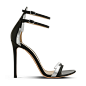 GR Impulse black and silver sandal