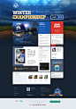 Website Mockup for Slugger (KOR) : Website Mockup for Slugger (KOR)