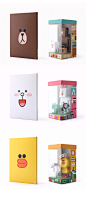 LINE FRIENDS PAPER TOY on Behance