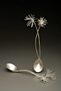 Tableware dandelion serving spoons