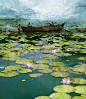 Untitled 4, simon goinard : Fishermen and lilies.