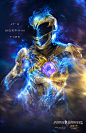 SABAN - POWER RANGERS (2017) : Personal Project for the new Power Rangers Character Key Art Posters. Inspired by " Morphin Time " scene as seen on the official movie trailer.