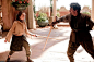 Arya Stark and Syrio Forel