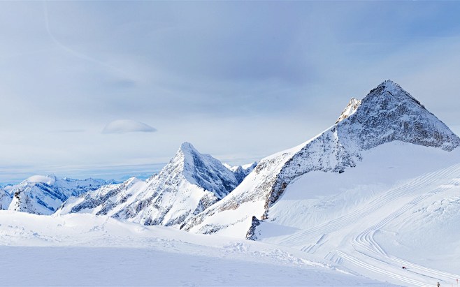 沁人心扉雪山壁纸