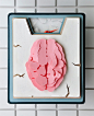 Paper Illustration for Kansas Medicine + Science: "Obesity and the Brain" | Flickr - Photo Sharing! #手工#