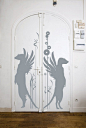 法国 Domestic Meerkat angels Left- Pandarosa 壁贴 墙贴|壁纸