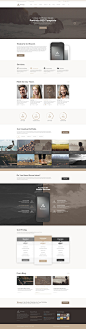 Waxom - Clean & Universal PSD Template