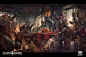 March of Empires "Thanksgiving", Jaime Martinez : Thanksgiving art made for Gameloft "March of Empires"