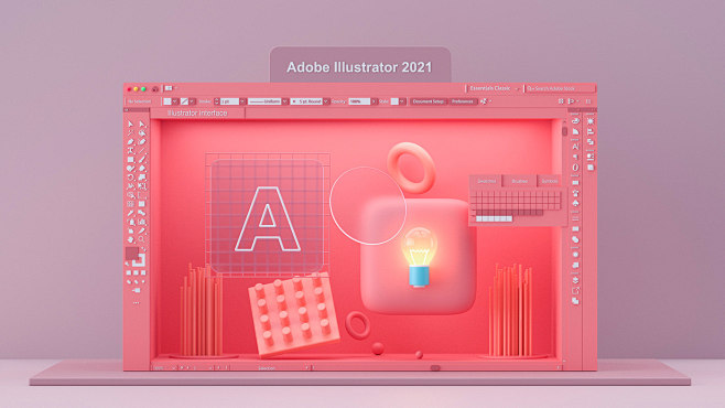 3D adobe illustrator...