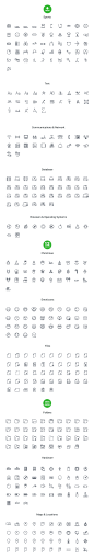 Icons Mind : An enormous pack of 2,086 easily customizable vector icons for iOS, Web & Android.