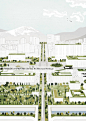 Tirana 2030: Watch How Nature and Urbanism Will Co-Exist in the Albanian Capital,Green space within the city centre will be tripled. Image Courtesy of Attu Studio