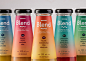 Blend Packaging Design by Siegenthaler &Co : "Blend" is a premium brand of fruit and vegetable drinks. Colombian design firm Siegenthaler &Co was responsible for the colorful branding and packaging design.

More packaging design via Beha