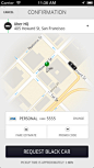 Uber UI 地图