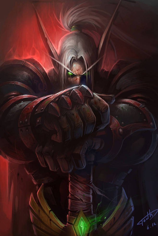 Blood knight by Toot...