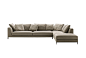 Sofa: RAY - Collection: B&B Italia - Design: Antonio Citterio