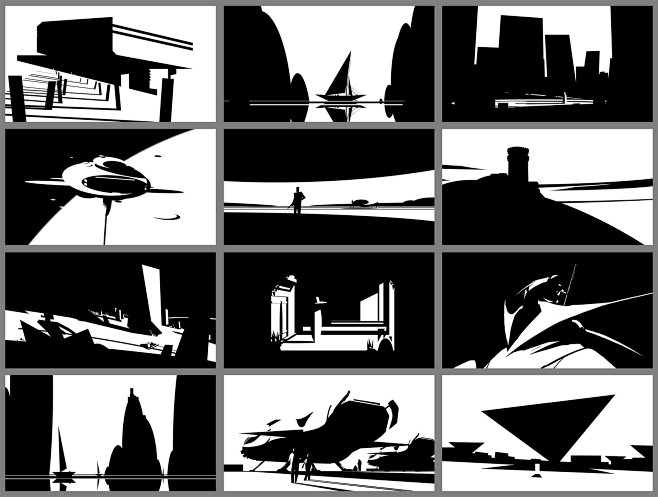 Composition Sketches...