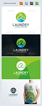 衣服商标模板——符号标志模板Laundry Logo Template - Symbols Logo Templates干净、清洁、衣服、服装、洗涤剂、裙子,干洗,生态,环保衣服,芳香,新鲜,绿色,衣架,衣服,维护、专业、零售、服务,衬衫,t恤,洗衣机、洗衣、洗衣机、水 clean, cleaning, clothes, clothing, Detergents, dress, dry cleaning, eco, eco laundry, fragrant, fresh, green, hangers,