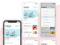 UI Kits : Elegant iOS fashion news App UI Kit for Adobe XD. All screens are designed for the iPhone X, with fully organized layers & easy customization.