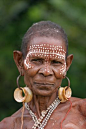 Papua New Guinea | Portrait of a Karawari lady | © Mags Images: