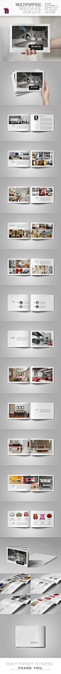 Multipurpose Brochure Template - Brochures Print Templates