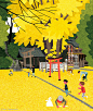 Quarterly Musashino autumn of 2013 : Cover illustration for Quarterly Magazine Musashino No. 104.