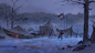Acaratus Concept Art - Nodian Wastelands -, Klaus Pillon : Here is a new concept I did for the game Acaratus, I also recorded the whole process and we made it a promotional content for the game.