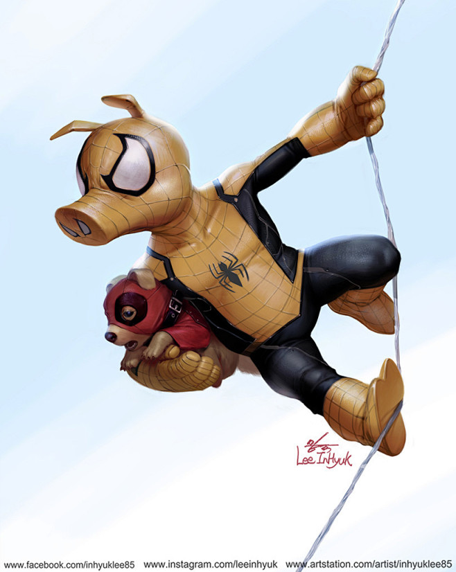 Golden Spider-Ham & ...