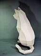 Cat Model , Cat Low poly, Cat Sculpture, pet , Cat Kit, Papercraft Kit, DIY Cat, 3D Paper Crafts animals : You can make your own Cat Models DIY paper craft projects to create a polygonal shaped sculpture. It is a paper 3D paper sculpture that can be put t