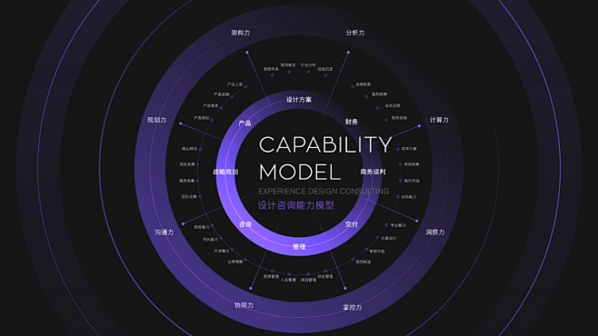 客户体验设计咨询能力模型