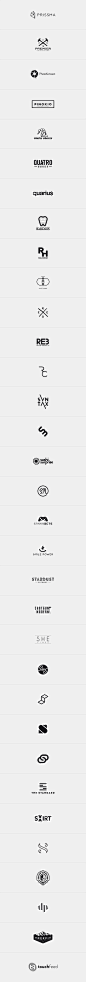 2013-2015 Logofolio : I have posted many of these logos and marks before, however, I wanted to clean up my portfolio by consolidating several years of monthly logo collections into one cumulative logofolio for 2013 - 2015. I will likely follow a similar f