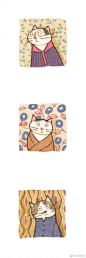 一脸搞不清状况的猫
天然呆的属性猫主题系列插画
简直又呆又可爱ớ ₃ờ
来自画师Eunyoung Seo
#画里的故事# ​​​​